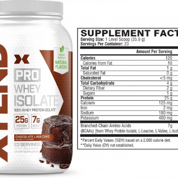 Scivation XTEND Pro Protein Powder Isolate 2lbs Scivation XTEND Pro Protein Powder Isolate 2lbs